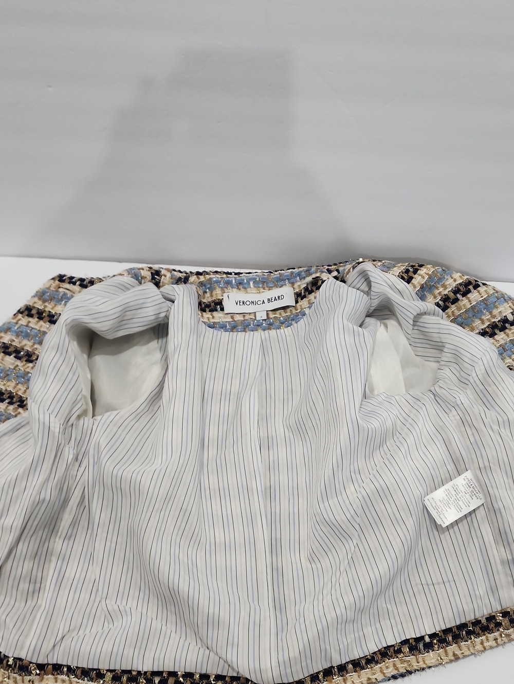 Veronica Beard Sumira Metallic Tweed Jacket - Picture 16 of 16